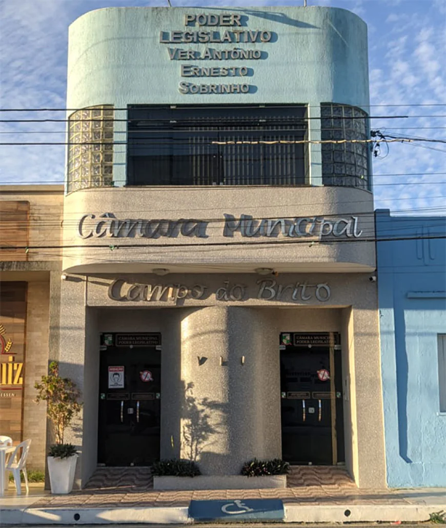 Câmara de Campo do Brito gasta mais com diárias do que a capital Aracaju, aponta levantamento.