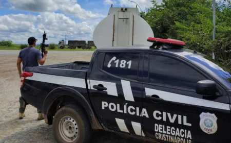 Polícia Civil apreende adolescente por ato infracional análogo a roubo em Cristinápolis