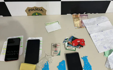 Denarc prende suspeito com drogas na entrada da Cadeia Pública de Areia Branca