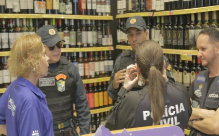 OPERAÇÃO CONJUNTA CONTRA ADULTERAÇÃO DE BEBIDAS FISCALIZA ESTABELECIMENTOS COMERCIAIS EM ARACAJU.
