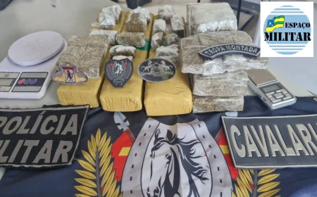CAVALARIA DA PMSE PRENDE SUSPEITO E APREENDE CERCA DE 6 KG DE DROGAS NO BAIRRO 18 DO FORTE, EM ARACAJU.