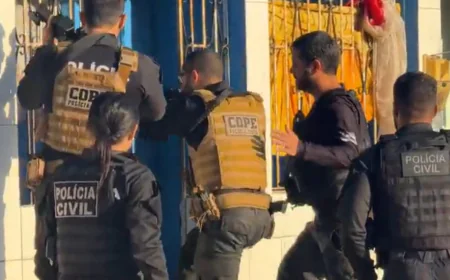 Operação conjunta cumpre mandado de busca da Operação Pharos 2, em apoio à PC do Paraná