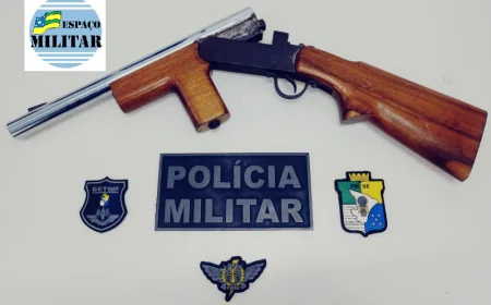 GETAM APREENDE DROGAS, ARMA ARTESANAL E MUNIÇÕES NO BAIRRO 17 DE MARÇO.