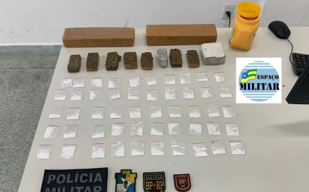 BATALHÃO DE RADIOPATRULHA APREENDE MAIS DE 2 KG DE MACONHA E COCAÍNA APÓS CONFRONTO COM INFRATOR NO BAIRRO JAPÃOZINHO. CONFIRA VÍDEO DA AÇÃO POLICIAL.