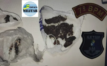 AÇÃO DE POLICIAIS MILITARES DO 7º BATALHÃO RESULTA NA APREENSÃO DE DROGAS E NA RECUPERAÇÃO DE MOTOCICLETA ROUBADA EM LAGARTO.