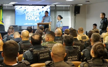 INTEGRANTES DA PMSE INICIAM CURSO DE USO DIFERENCIADO DA FORÇA.