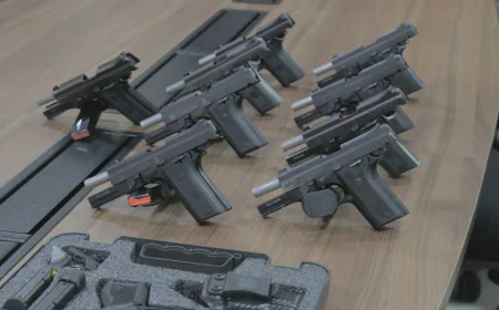 SSP/SE doa pistolas para reforçar a segurança na Justiça Federal de Sergipe