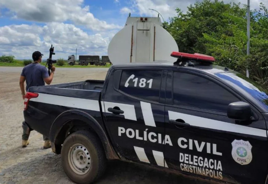 Polícia Civil apreende adolescente por ato infracional análogo a roubo em Cristinápolis