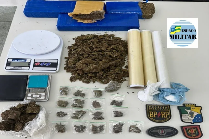 BATALHÃO DE RADIOPATRULHA APREENDE ADOLESCENTE ACUSADO DE ATO INFRACIONAL ANÁLOGO A TRÁFICO DE DROGAS NO BAIRRO AEROPORTO, ZONA SUL DE ARACAJU.
