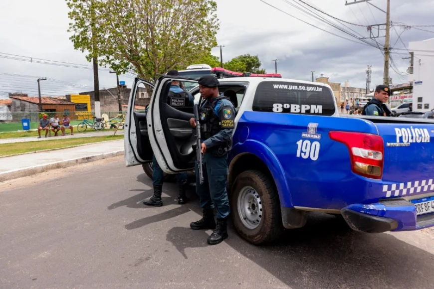 POLÍCIA MILITAR INTENSIFICA SEGURANÇA NO BAIRRO LAMARÃO COM OPERAÇÃO MEU BAIRRO MAIS SEGURO.