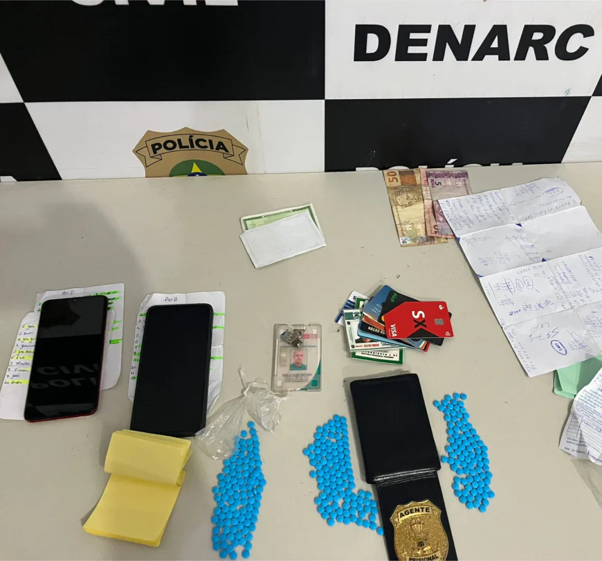 Denarc prende suspeito com drogas na entrada da Cadeia Pública de Areia Branca