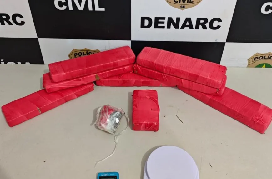 DENARC APREENDE 7 KG DE MACONHA EM ITAPORANGA D'AJUDA.