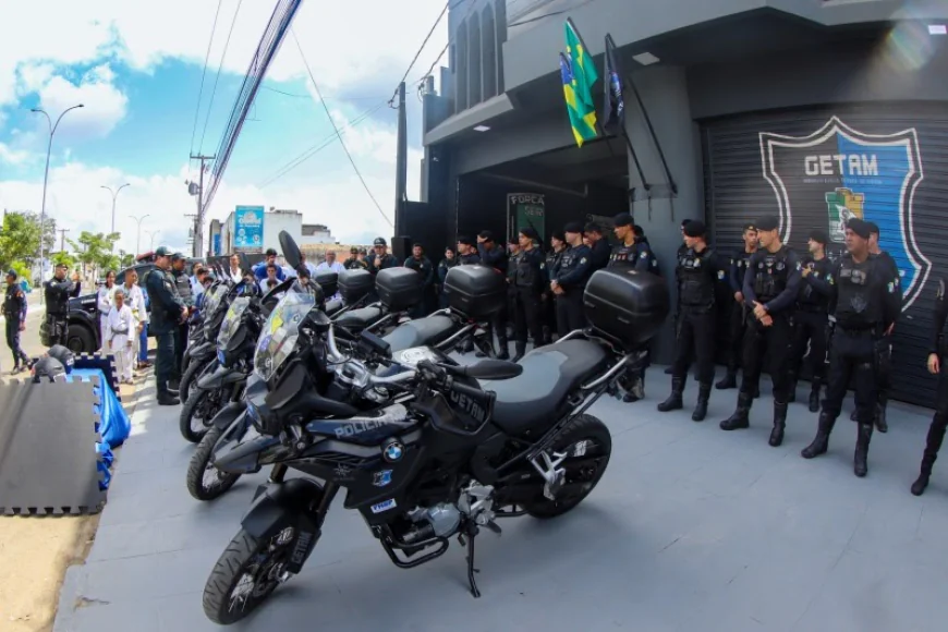 POLÍCIA MILITAR REFORÇA ATUAÇÃO NO MUNICÍPIO DE ITABAIANA COM MOTOCICLETAS DE ALTAS CILINDRADAS.
