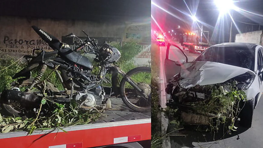 Grave acidente deixa casal morto na Rodovia João Paulo II, em Itabaiana