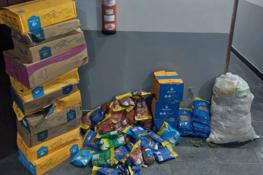 6º BATALHÃO PRENDE TRÊS HOMENS ACUSADOS DE SAQUEAR CAMINHÃO QUE ACAPOTOU EM ESTÂNCIA.