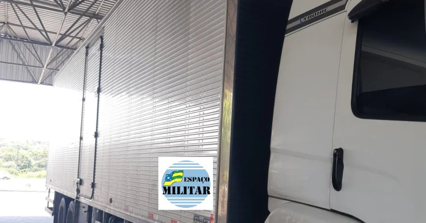 COMPANHIA FAZENDÁRIA E SEFAZ FLAGRAM VEÍCULO DE CARGA TRANSPORTANDO ESTRUTURAS PARA MONTAGEM DE TORRES DE TELEFONIA SEM NOTA FISCAL, EM ESTÂNCIA.