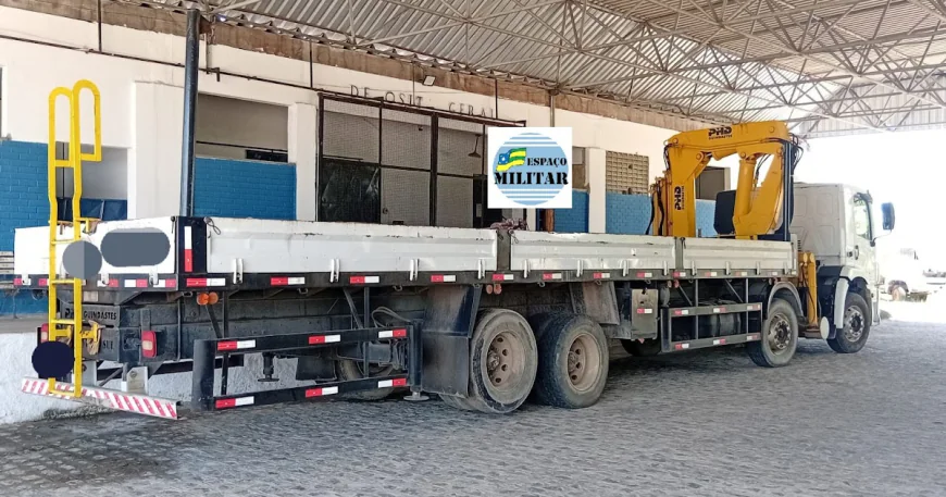 COMPANHIA FAZENDÁRIA E SEFAZ FLAGRAM CAMINHÃO TRANSPORTANDO TUBOS DE AÇO COM NOTA FISCAL IRREGULAR EM LARANJEIRAS.